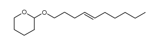 (4E)-1-(Tetrahydropyran-2-yloxy)-4-decene Structure