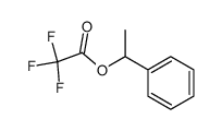 1-phenylethyl 2,2,2-trifluoroacetate结构式