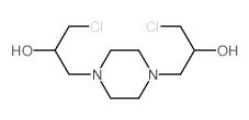 1,4-Piperazinediethanol,a1,a4-bis(chloromethyl)- Structure