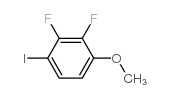 4-碘-2,3-二氟苯甲醚结构式