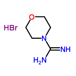 morpholine-4-carboximidamide hydrobromide Structure