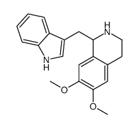 1-(1H-indol-3-ylmethyl)-6,7-dimethoxy-1,2,3,4-tetrahydroisoquinoline Structure