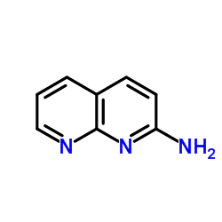 1,8-Naphthyridin-2-amine Structure