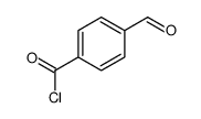 4-甲酰基苯甲酰氯结构式