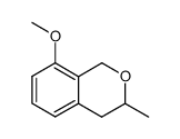 6-methoxy-3-methylisochroman Structure