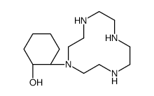 (1R,2R)-2-(1,4,7,10-tetrazacyclododec-1-yl)cyclohexan-1-ol结构式