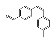 4-[2-(4-methylphenyl)ethenyl]benzaldehyde Structure