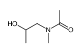 Acetamide, N-(2-hydroxypropyl)-N-methyl- (9CI) Structure