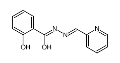 N'-(2-Pyridylmethylene)-2-hydroxybenzhydrazide结构式