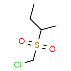 Methane, chloro[(1-Methylpropyl)sulfonyl]-结构式