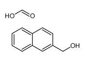 formic acid,naphthalen-2-ylmethanol Structure