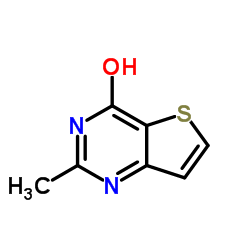 2-甲基噻吩并[3,2-d]嘧啶-4(3H)-酮结构式