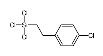 trichloro-[2-(4-chlorophenyl)ethyl]silane结构式