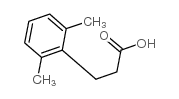 3-(2,6-Dimethylphenyl)propionic acid结构式