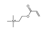 trimethyl(2-prop-2-enoyloxyethyl)azanium结构式
