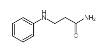 3-苯氨基丙酰胺结构式