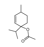 2-(4-methylcyclohex-2-en-1-yl)propan-2-yl acetate Structure