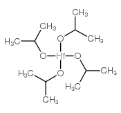 HAFNIUM (IV) I-PROPOXIDE MONOISOPROPYLATE Structure