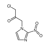 1-chloro-3-(2-nitro-1H-imidazol-1-yl)propan-2-one结构式
