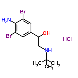 Brombuterol hydrochloride structure