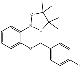 2-(4-氟苄氧基)苯基硼酸频哪醇酯图片