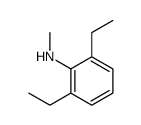 N-(2,6-diethylphenyl)-N-methylamine结构式