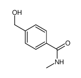 4-(羟甲基)-N-甲基苯甲酰胺结构式