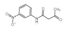 乙酰乙酰间硝基苯胺结构式
