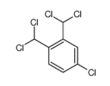 4-chloro-1,2-bis(dichloromethyl)benzene Structure