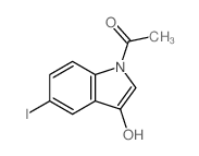 Ethanone,1-(3-hydroxy-5-iodo-1H-indol-1-yl)- picture
