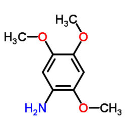 2,4,5-三甲氧基苯胺结构式