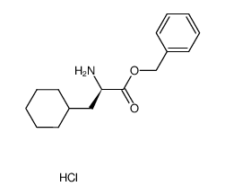 D-cyclohexylalanine benzyl ester hydrochloride Structure