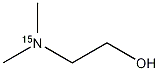 N,N-Dimethylaminoethanol-15N Structure