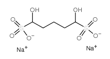 1,5-二羟基戊烷-1,5-二磺酸二钠结构式