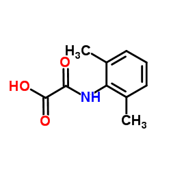 [(2,6-Dimethylphenyl)amino](oxo)acetic acid Structure