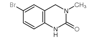 6-溴-3,4-二氢-3-甲基-2(1h)-喹唑啉酮结构式