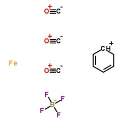 环戊二烯基三羰基铁四氟硼酸盐结构式