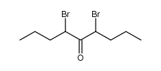 4,6-dibromo-nonan-5-one结构式