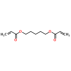 1,5-戊二醇二丙烯酸酯结构式