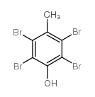Phenol,2,3,5,6-tetrabromo-4-methyl- Structure