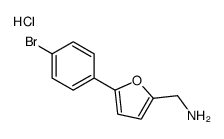 [5-(4-溴苯基)-2-呋喃基]甲胺盐酸盐图片