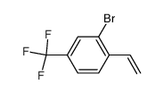 2-bromo-4-trifluoromethyl-styrene Structure
