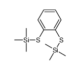 trimethyl-(2-trimethylsilylsulfanylphenyl)sulfanylsilane结构式