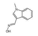 N-[(1-methylindol-3-yl)methylidene]hydroxylamine Structure