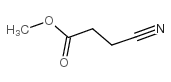 Methyl 3-Cyanopropionate Structure