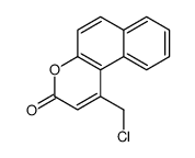 1-(chloromethyl)benzo[f]chromen-3-one Structure