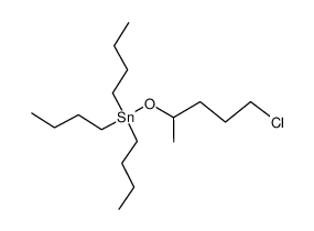 tributyl((5-chloropentan-2-yl)oxy)stannane结构式