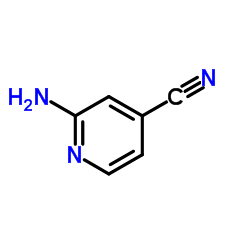 2-氨基-4-氰基吡啶结构式