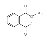 2-氯甲酰基苯甲酸甲酯结构式