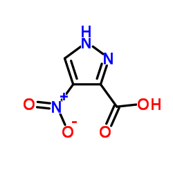4-Nitro-1H-pyrazole-3-carboxylic acid Structure